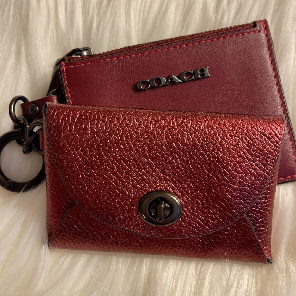 NWT - Coach double card case